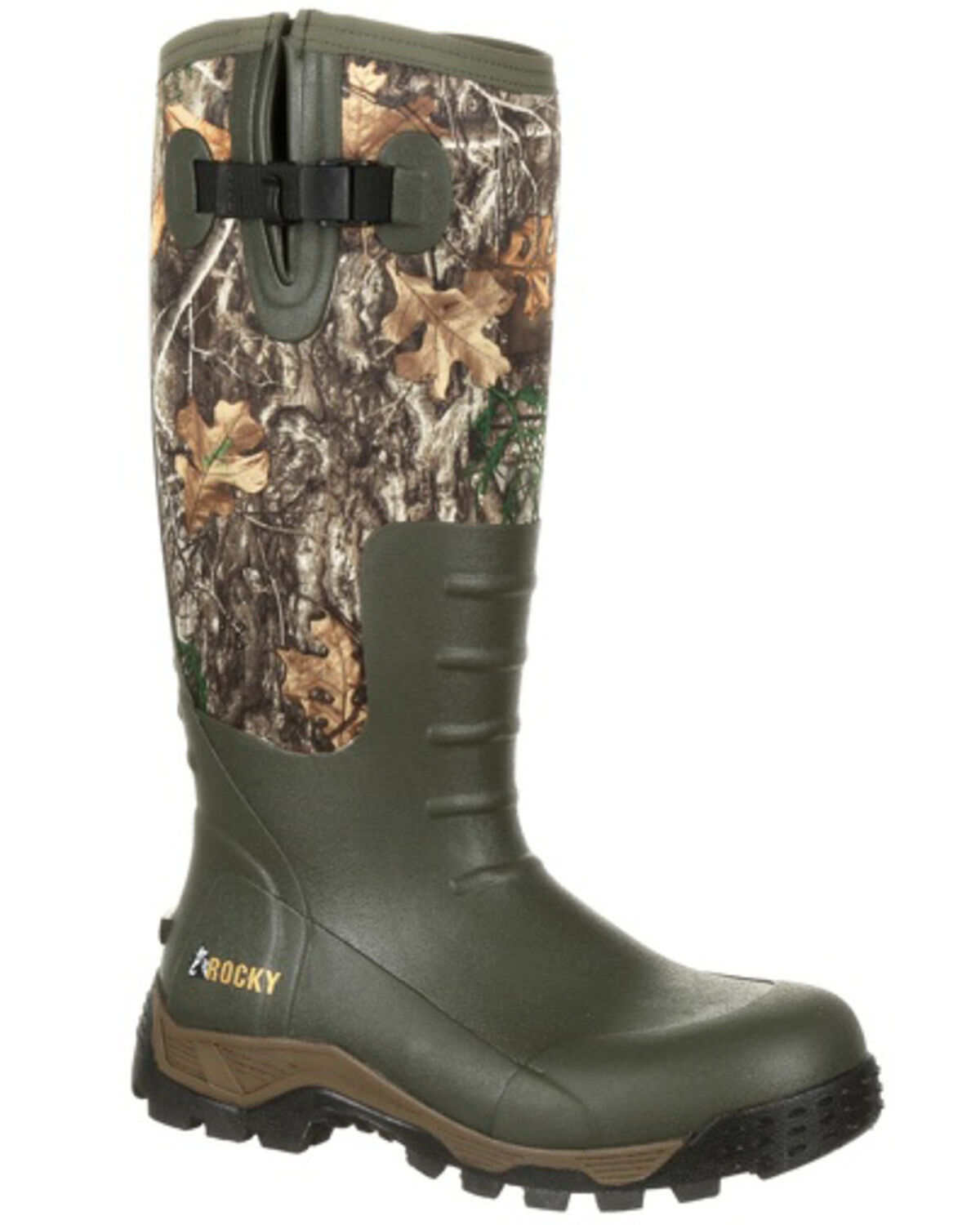 Rocky Men's Sport Pro Camo Waterproof Outdoor Boots - Round Toe, Multi, hi-res