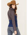 Image #4 - RANK 45&reg; Women's Fannie Geo Print Softshell Jacket, Royal Blue, hi-res