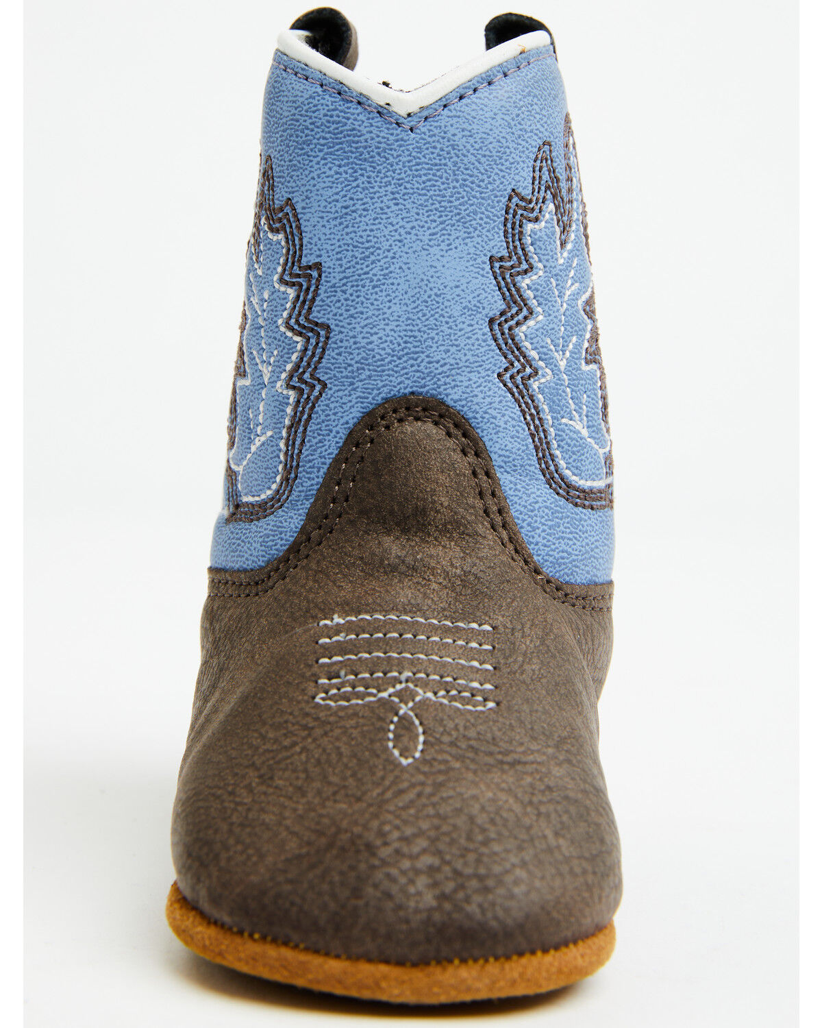 Image #4 - Boot Barn Infant Kid's Carter Poppets - Round Toe, Blue, hi-res