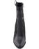 Image #5 - Milwaukee Leather Women's Studded Overlay Western Boots - Round Toe, Black, hi-res