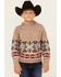 Image #1 - Cody James Boys' Canoe Printed Hooded Sweatshirt, Tan, hi-res