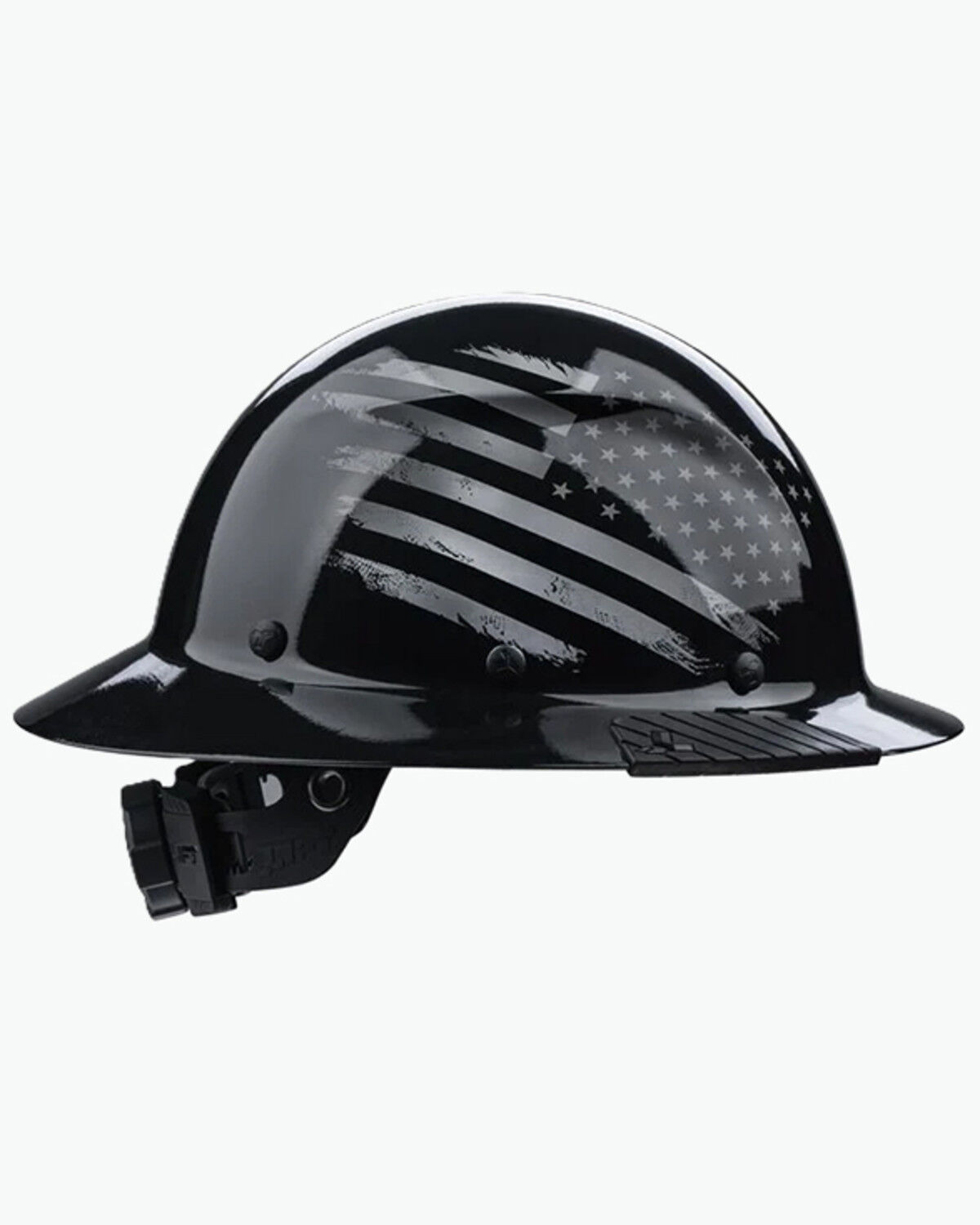 Image #4 - Lift Safety DAX Patriot Full Brim Hard Hat, White, hi-res