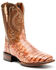 Image #1 - Dan Post Men's Tan Caiman Belly Western Boots - Broad Square Toe, Tan, hi-res