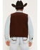 Image #4 - Cody James Men's Bandera Solid Corduroy Vest, Brown, hi-res