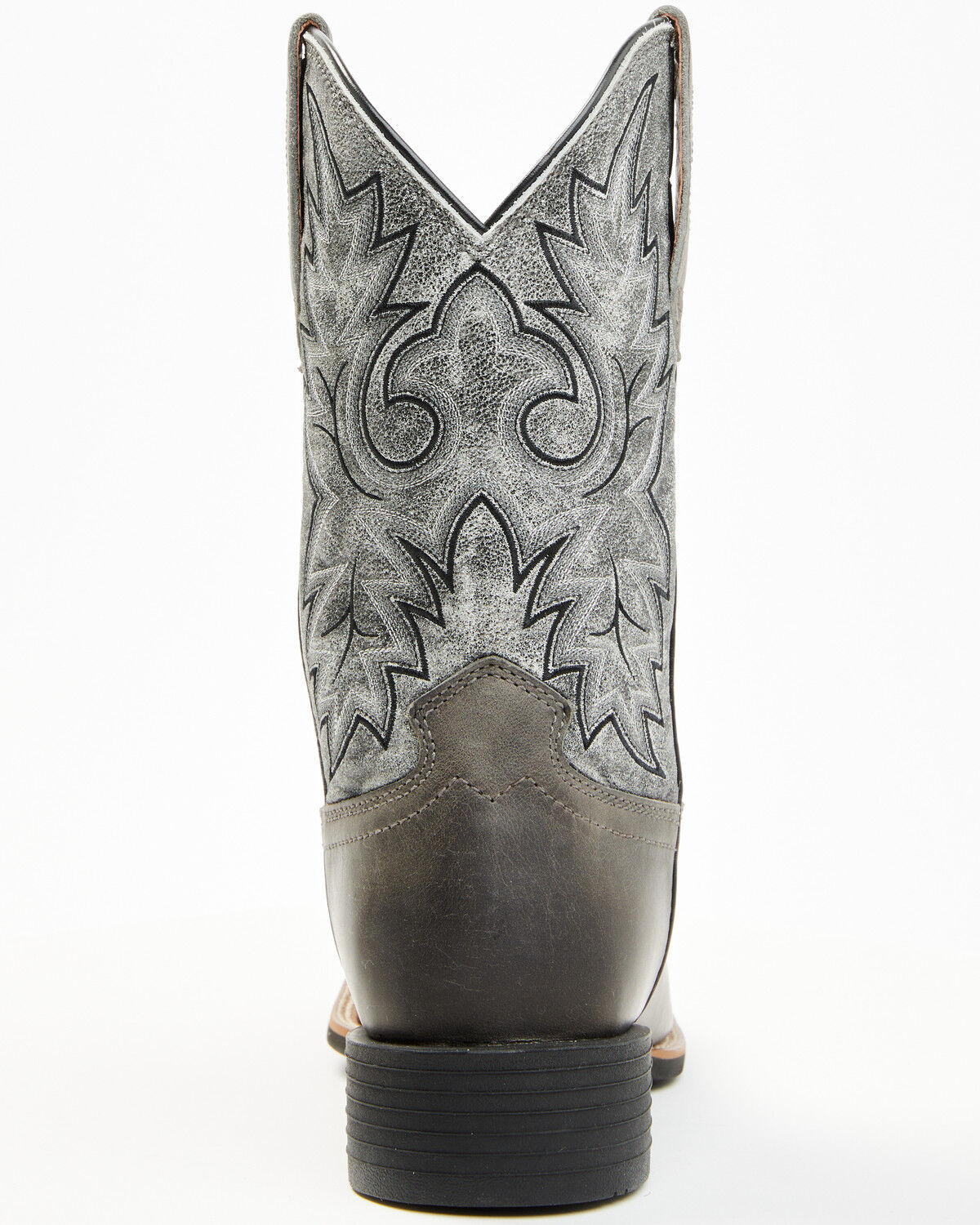 Image #5 - Cody James Men's Badge Xero Gravity&trade; Western Boots - Broad Square Toe, Grey, hi-res