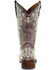Image #7 - Corral Kids' Embroidered Square Toe Western Boots, Brown, hi-res