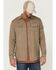 Image #1 - Cody James Men's FR Lightweight Inherent Long Sleeve Snap Work Shirt , Beige/khaki, hi-res