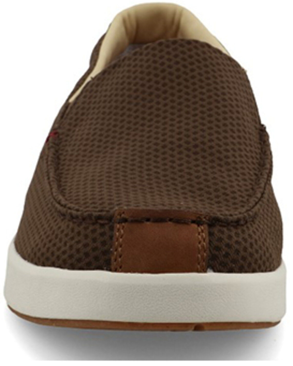 Image #4 - Twisted X Men's Ultralite X&trade; Slip-On Driving Shoes - Moc Toe, Brown, hi-res