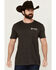 Image #2 - Moonshine Spirit&reg; Men's Southern Rock Short Sleeve Graphic T-Shirt, Charcoal, hi-res
