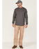 Image #2 - Cody James Men's FR Logo Long Sleeve Work T-Shirt , Charcoal, hi-res