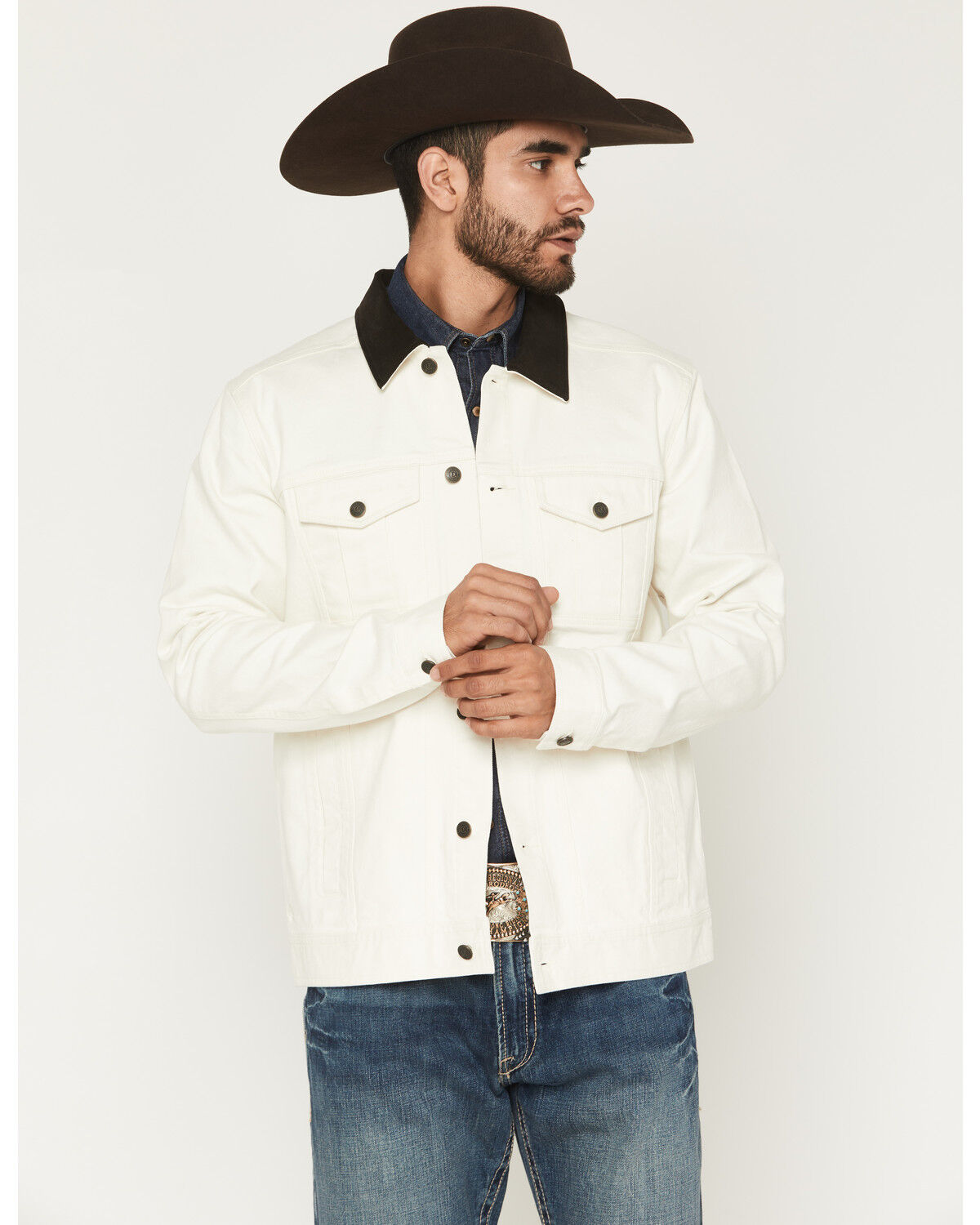Image #1 - Cody James Men's Ozark 5.0 Jacket, Cream, hi-res