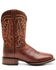 Image #2 - Dan Post Men's Performance Boots - Broad Square Toe, Brown, hi-res