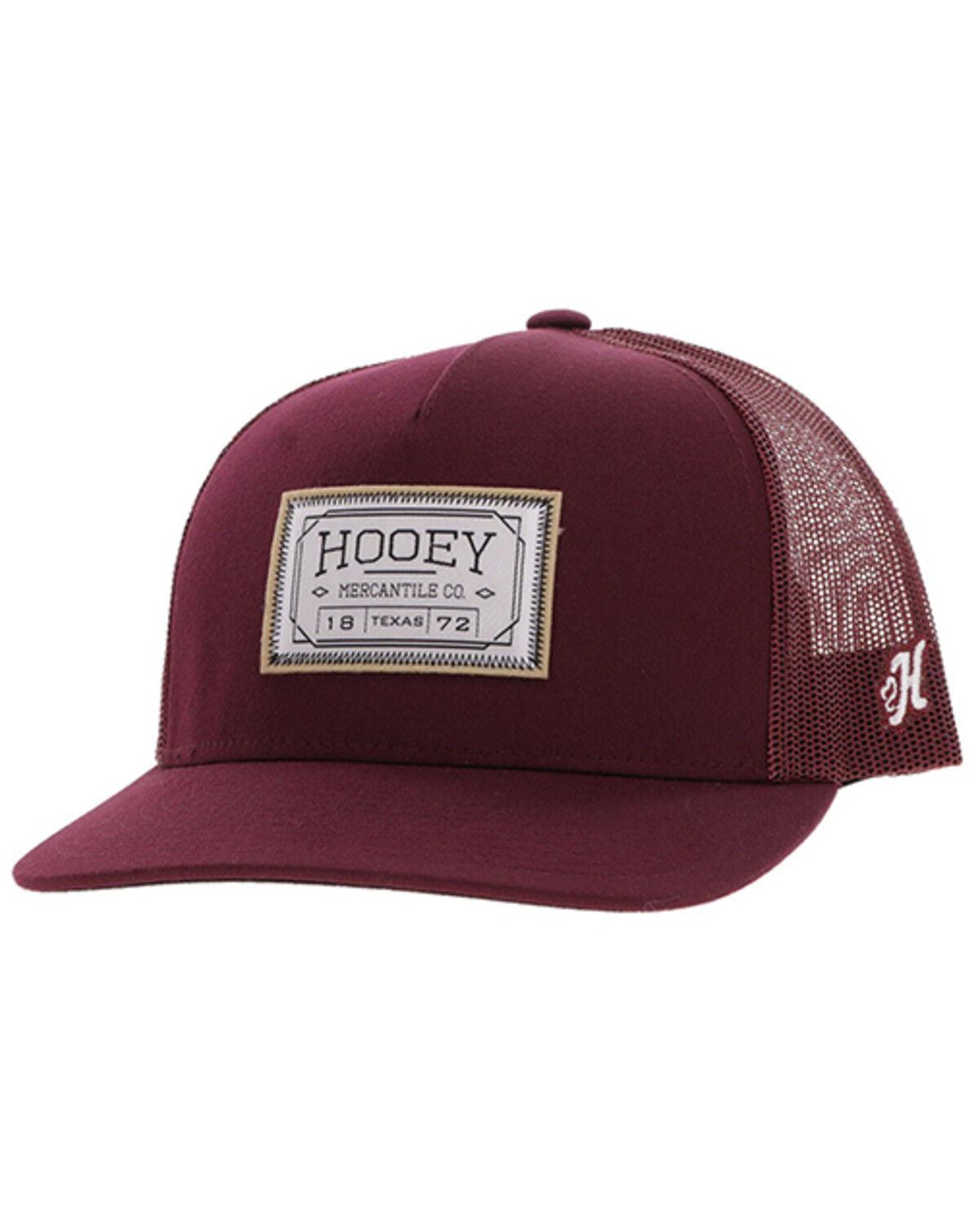Hooey Doc Ball Cap, Maroon, hi-res