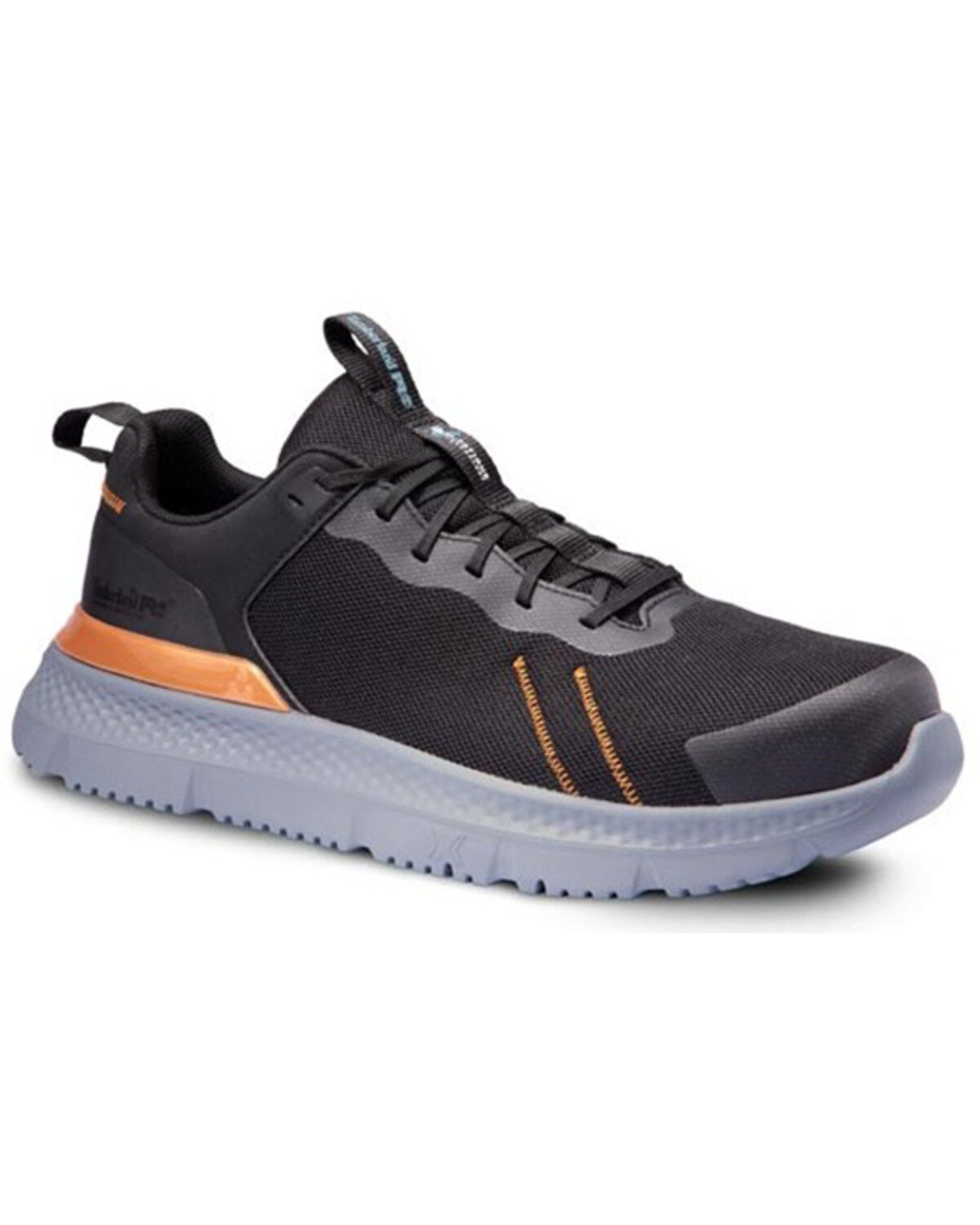 Image #1 - Timberland PRO Men's Setra Work Shoes - Composite Toe, Black, hi-res