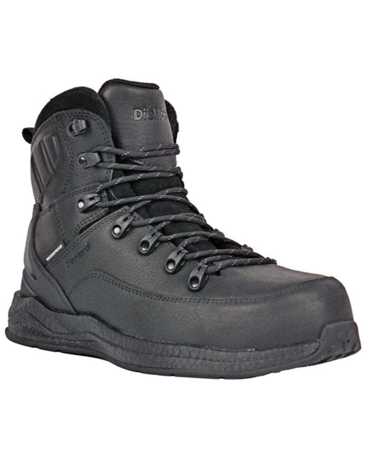 Image #1 - Die Hard Men's Ventura Lace-Up Work Boots - Composite Toe, Black, hi-res