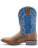 Image #3 - Durango Men's Brown Westward Western Performance Boots - Broad Square Toe, Brown, hi-res