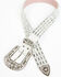 Image #2 - Wonderwest Women's Silver Glass Rhinestone Belt, Silver, hi-res