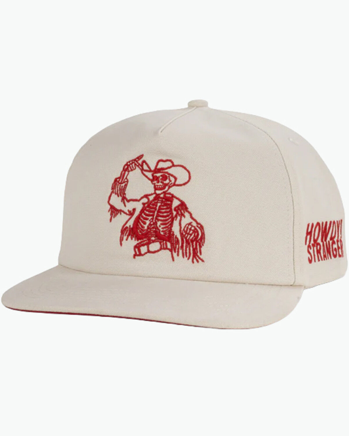 Image #1 - Sendero Provisions Men's Howdy Stranger Ball Cap, Cream, hi-res