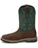 Image #3 - Justin Men's Bolt Western Work Boots - Composite Toe, Tan, hi-res