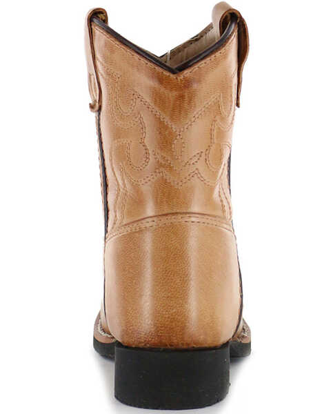 Image #7 - Cody James® Toddler's Showdown Round Toe Western Boots, Tan, hi-res