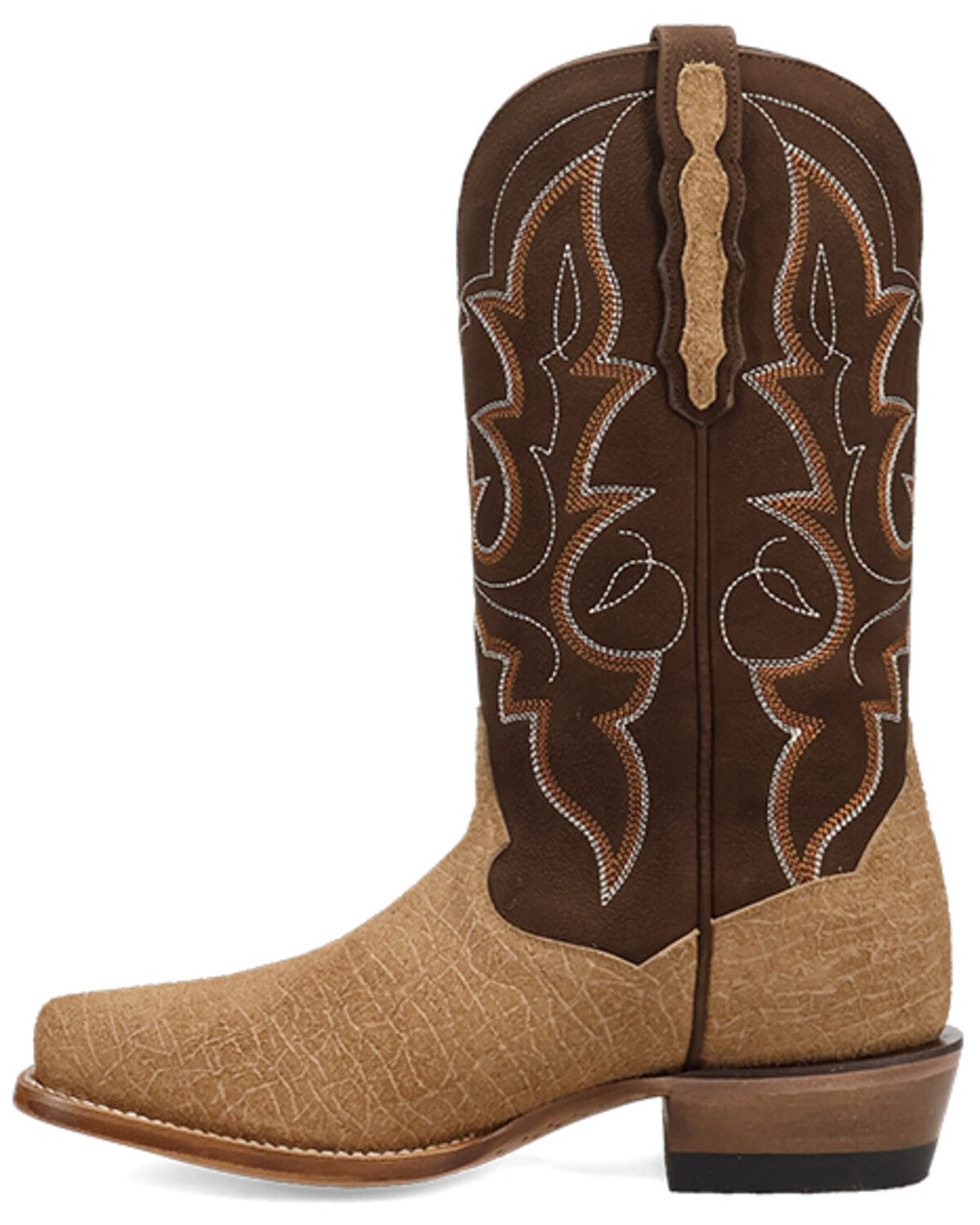 Image #3 - Dan Post Men's Ironhide Hippopotamus Print Western Boots - Square Toe, Tan, hi-res