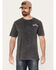 Image #1 - Changes Men's Corona Skull Logo Short Sleeve Graphic T-Shirt, Black, hi-res