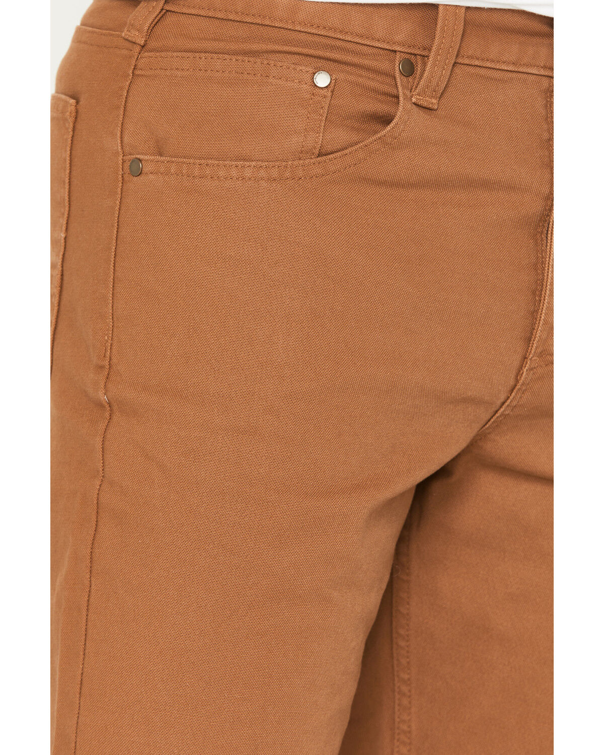 Image #2 - Carhartt Men's Slim Tapered Rugged Flex&reg; Duck Work Pants, Brown, hi-res