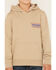 Image #3 - Wrangler Boys' Logo Hooded Sweatshirt , Cream, hi-res