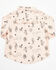 Image #3 - Wrangler Toddler Girls' Cactus Print Long Sleeve Pearl Snap Western Shirt, Pink, hi-res