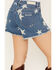 Image #4 - Rock & Roll Denim Women's Light Wash High Rise Star Print Americana Denim Shorts, Light Wash, hi-res