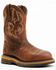 Image #1 - Cody James Men's 10" ASE7 Disruptor AAA Tyche Crunch Time Waterproof Work Boots - Composite Toe, Red, hi-res
