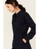 Image #3 - Lucky Brand Workwear Women's Twill Coveralls, Navy, hi-res