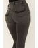 Image #4 - Idyllwind Women's Twelve South Wash Down High Risin Lace-Up Bootcut Jeans, Grey, hi-res