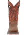 Image #4 - Durango Men's Rebel Ventilated Performance Western Boots - Square Toe, Chestnut, hi-res