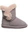 Image #2 - Bearpaw Girls' Betsey Casual Boots - Round Toe , Pink, hi-res