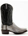 Image #2 - Dan Post Men's Exotic Water Snake Western Boot - Square Toe, Grey, hi-res