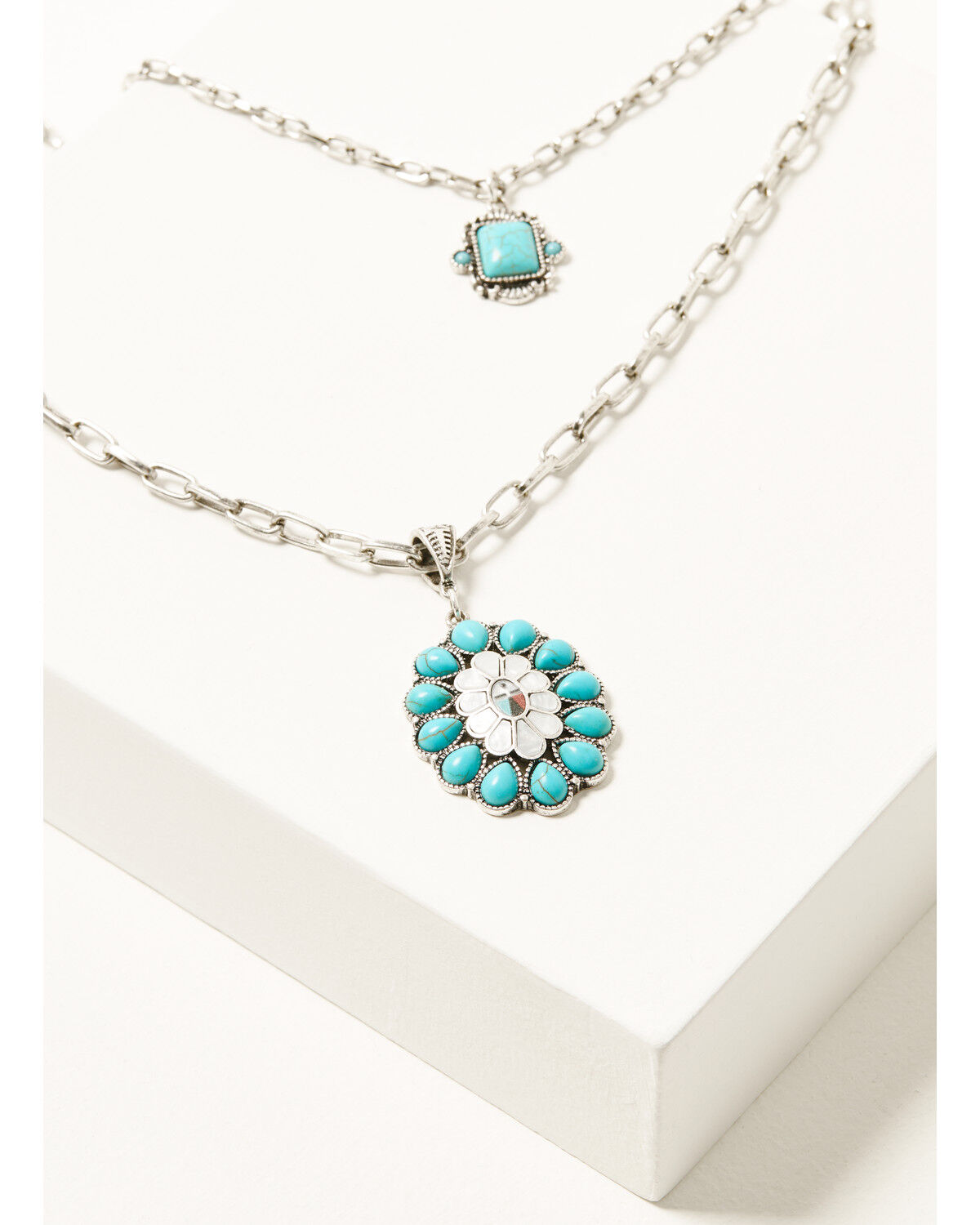 Idyllwind Women's Ellise Layered Necklace, Silver, hi-res
