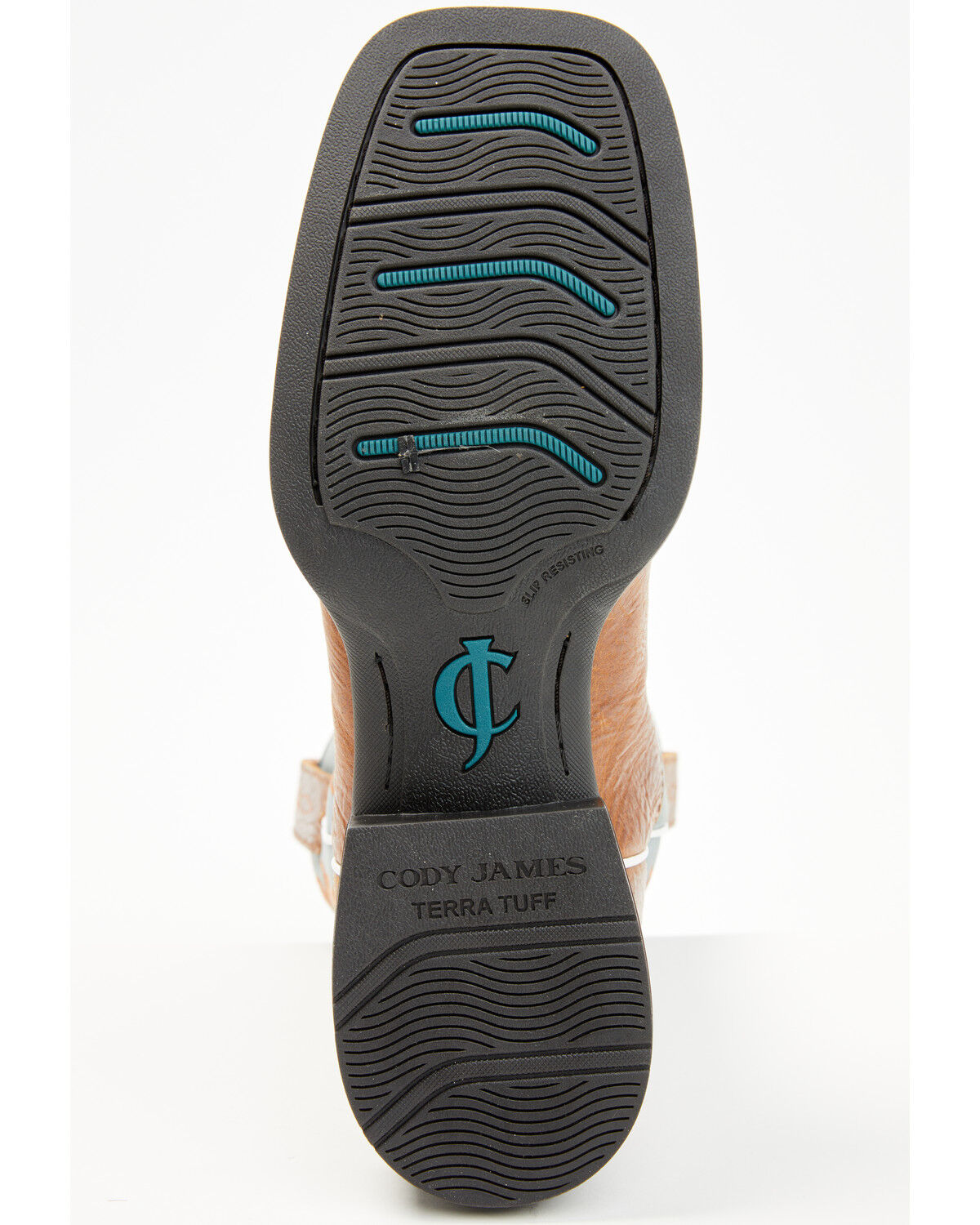 Image #7 - Cody James Men's Badge Xero Gravity&trade; Performance Western Boots - Broad Square Toe, Brown, hi-res