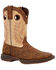 Image #1 - Durango Men's Rebel Performance Western Boots - Broad Square Toe, Tan, hi-res