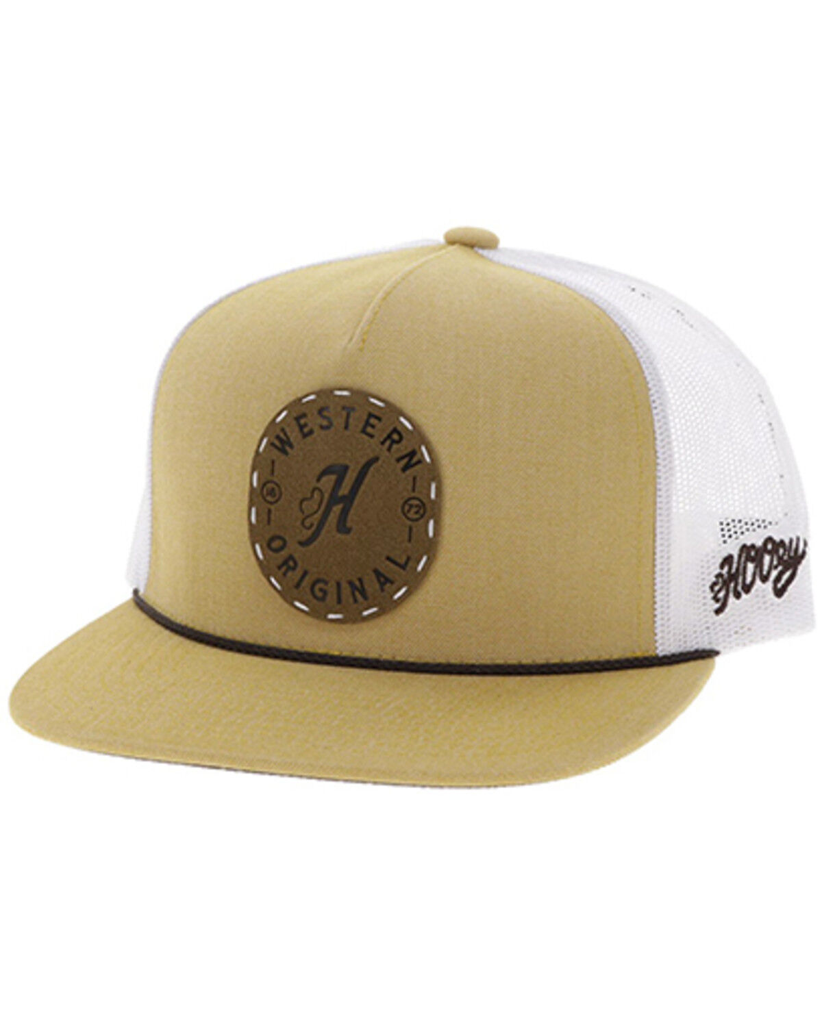 Hooey Men's Spur Trucker Cap, Tan, hi-res