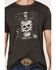 Image #3 - Moonshine Spirit&reg; Men's Bottle Lines Short Sleeve Graphic T-Shirt, Charcoal, hi-res