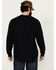 Image #4 - Hawx Men's FR Long Sleeve Pocket T-Shirt - Tall, Navy, hi-res