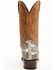 Image #5 - Dan Post Men's 12" Exotic Python Western Boots - Snip Toe , Brown, hi-res