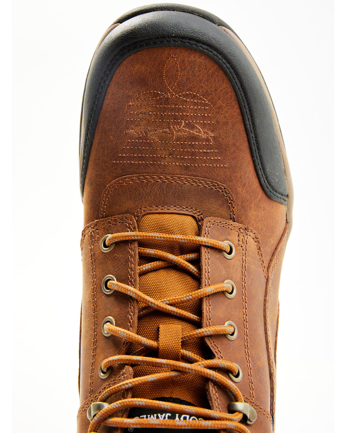 Image #6 - Cody James Men's 5" Endurance Palace Lace-Up WP Soft Work Hiking Boots, Brown, hi-res