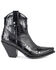 Image #2 - Sendra Women's Gabby Western Booties - Snip Toe, Black, hi-res
