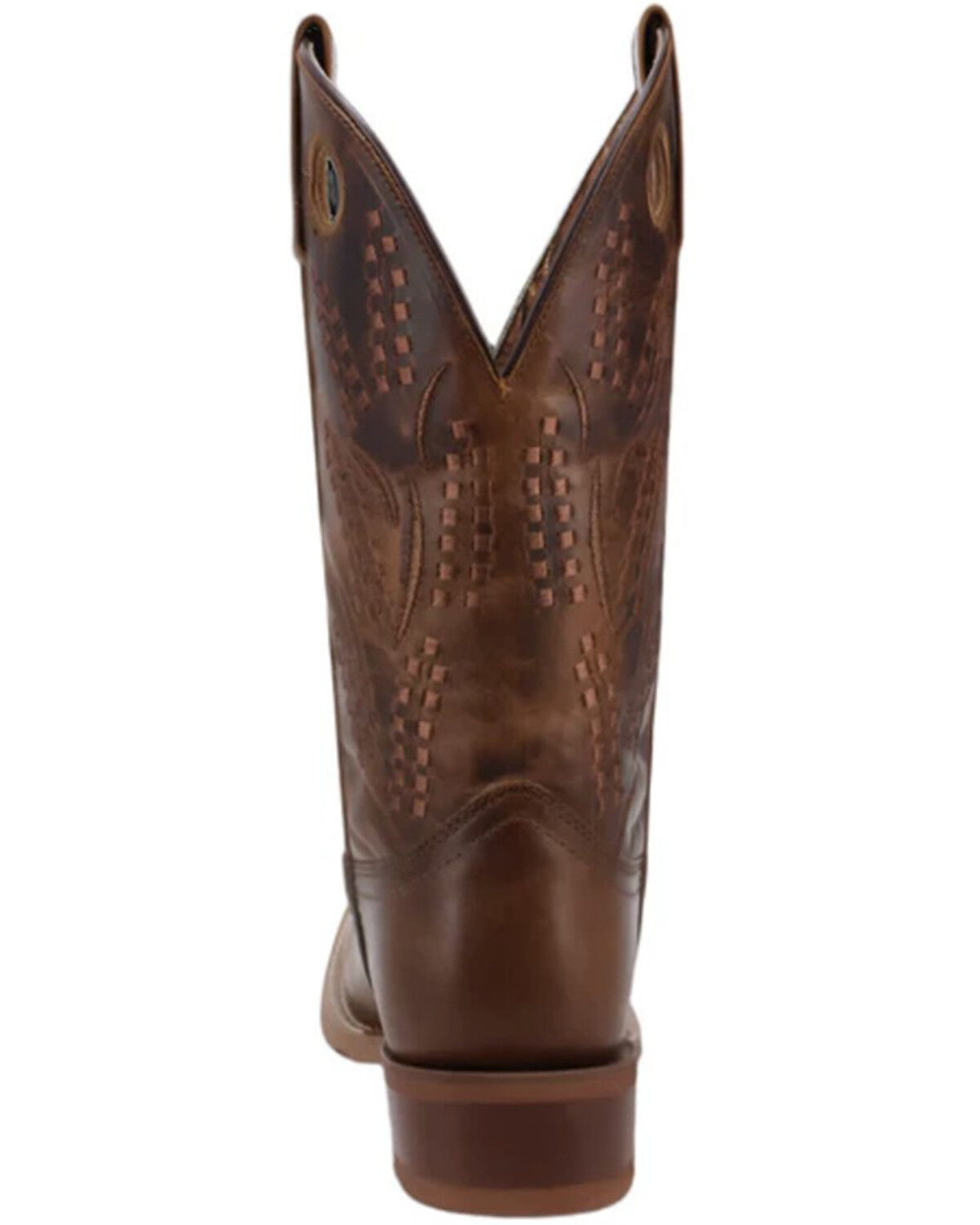 Image #4 - Laredo Women's Dream Weaver Performance Western Boots - Broad Square Toe, Brown, hi-res