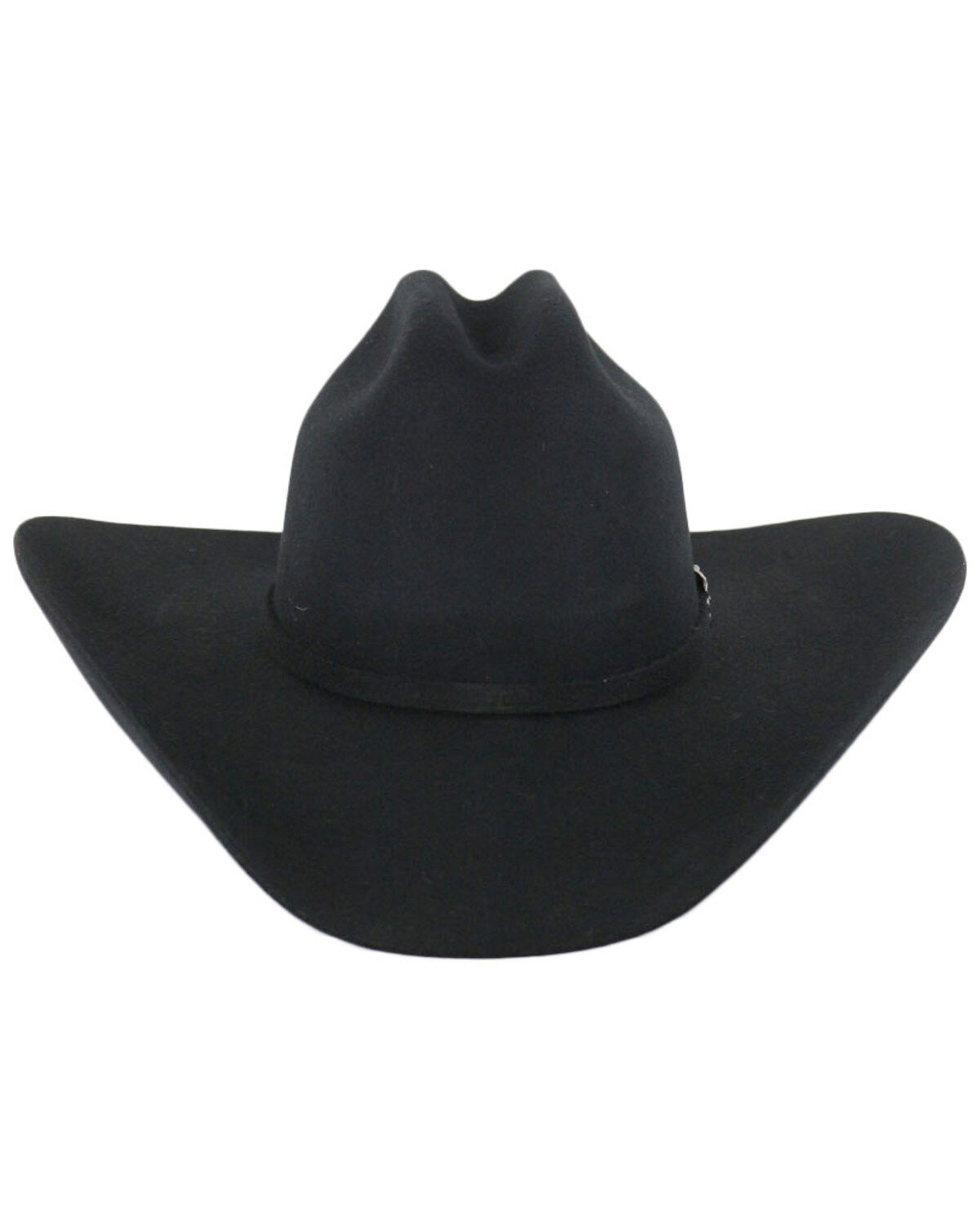 Image #2 - Cody James&reg; Men's Denton 3X Low Cattleman 4" Pro Rodeo Wool Hat, Black, hi-res