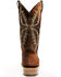 Image #5 - Corral Men's Embroidered Western Boots - Square Toe , Chocolate, hi-res