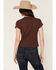 Image #4 - White Crow Women's Good Luck Short Sleeve Graphic Tee, Brown, hi-res