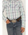 Image #3 - Cody James Boys' Flying Cloud Long Sleeve Plaid Snap Shirt, White, hi-res